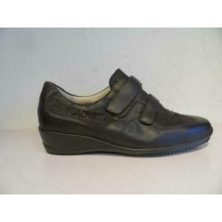 Waldläufer bruine klitband schoenen 42