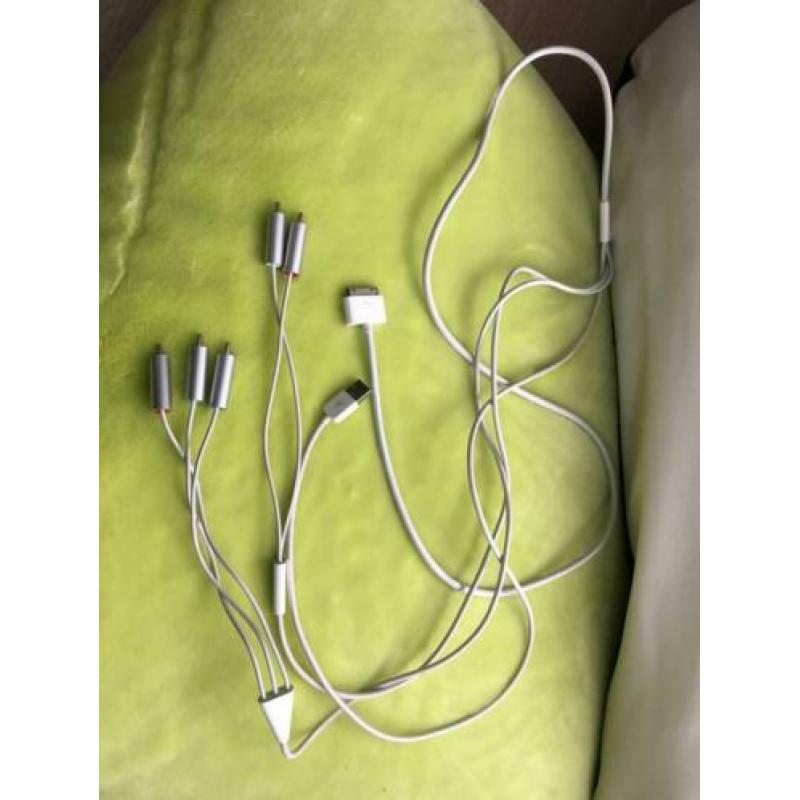 USB Dockconnector-naar TV RCA Video