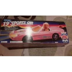 Fashion auto roze voor Barbie pop