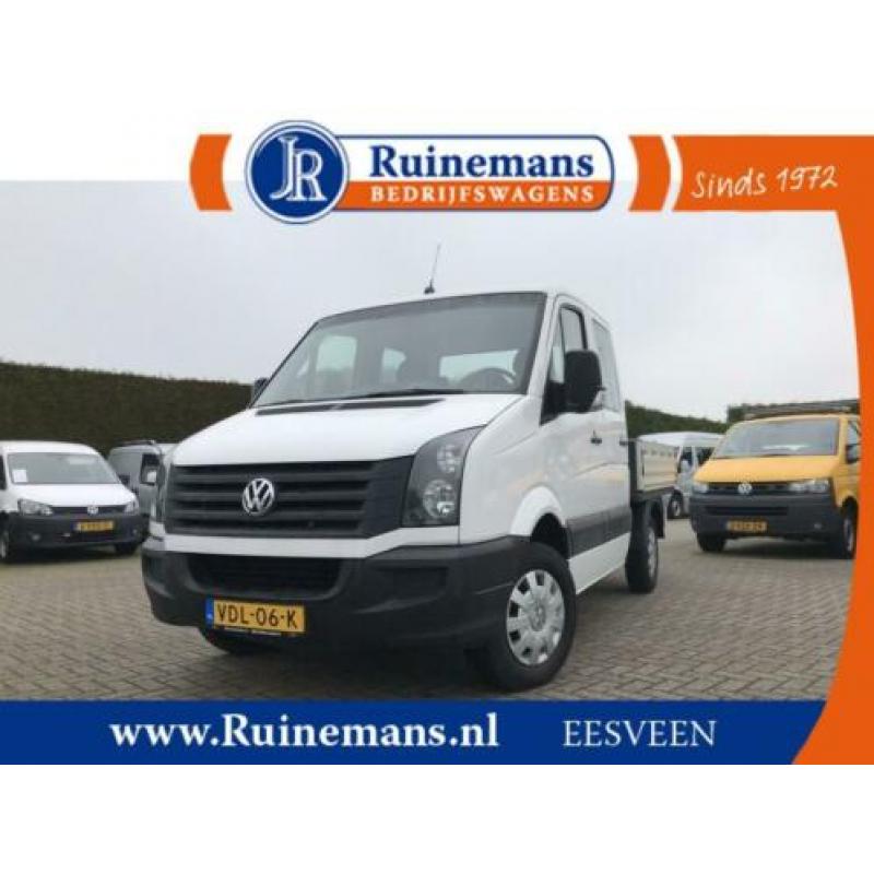 Volkswagen Crafter 2.0 TDI 136 PK / DUBBEL CABINE / STANDKAC