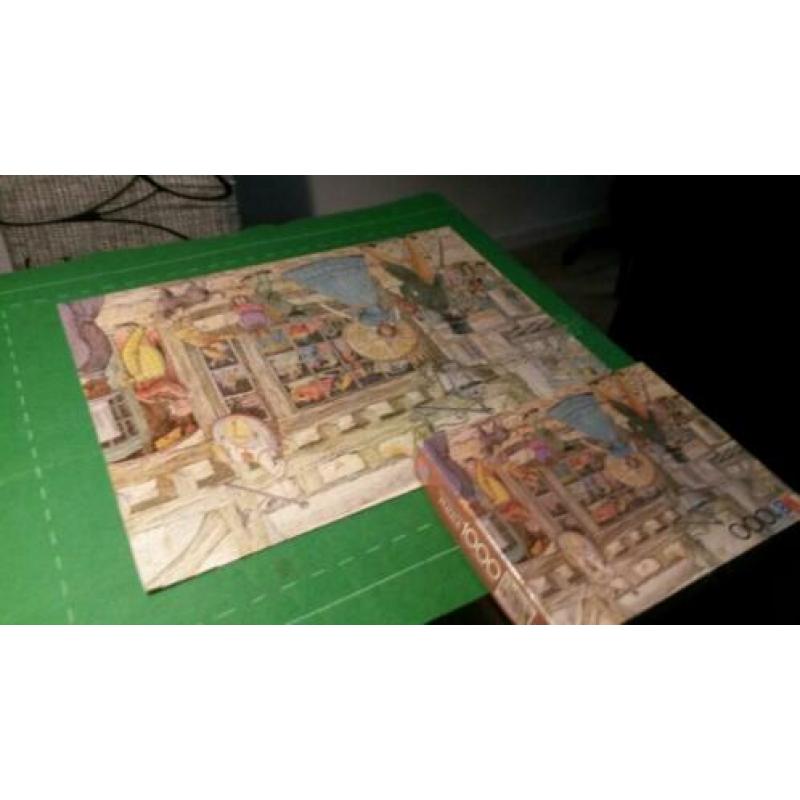 MB puzzel Speelgoedwinkel, 1000 stukjes.