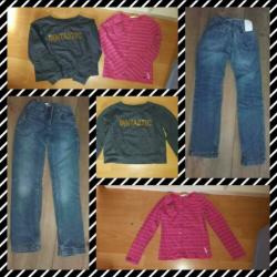 3delige Merk set meisje maat 122-128