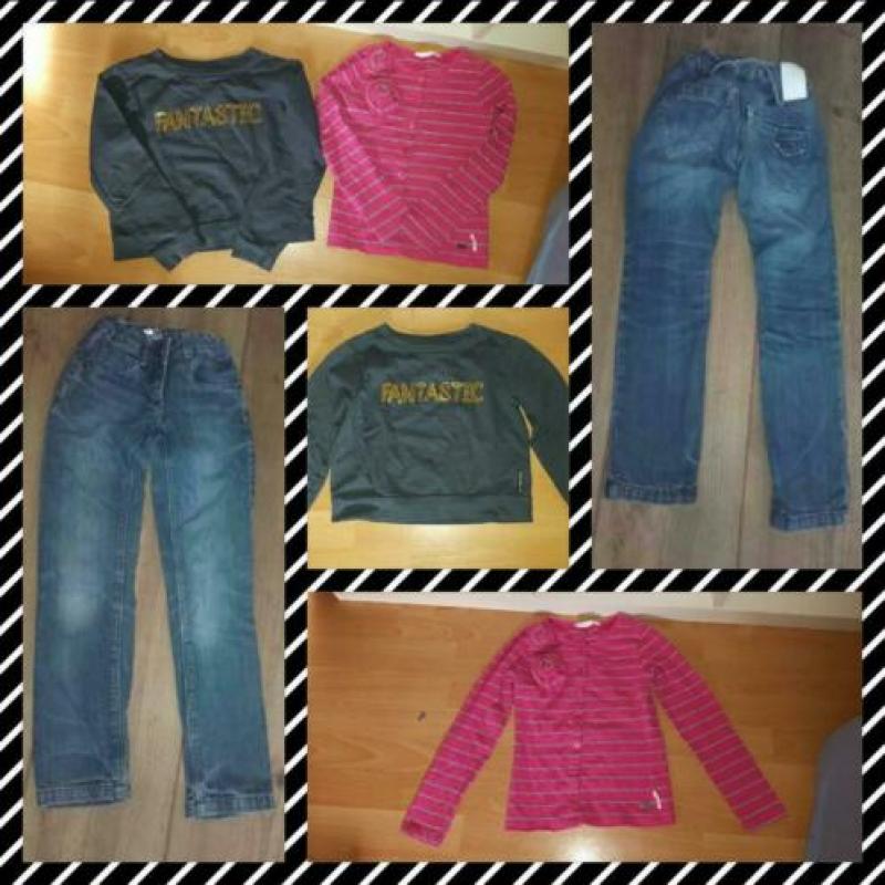 3delige Merk set meisje maat 122-128
