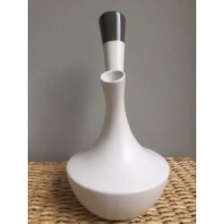 ==Nieuw== Grote Design vaas Drescher 40 cm wit