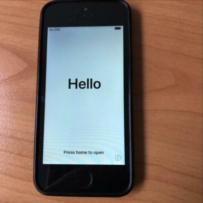 iPhone 5s 32gb zwart met nieuw scherm