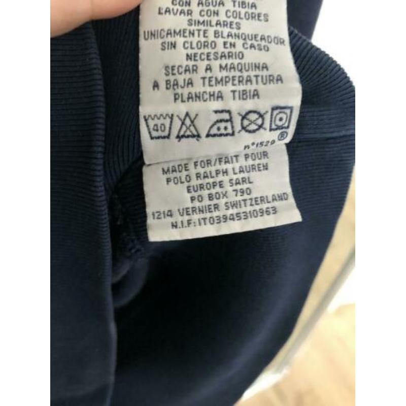 Ralph Lauren hoodie M velours origineel