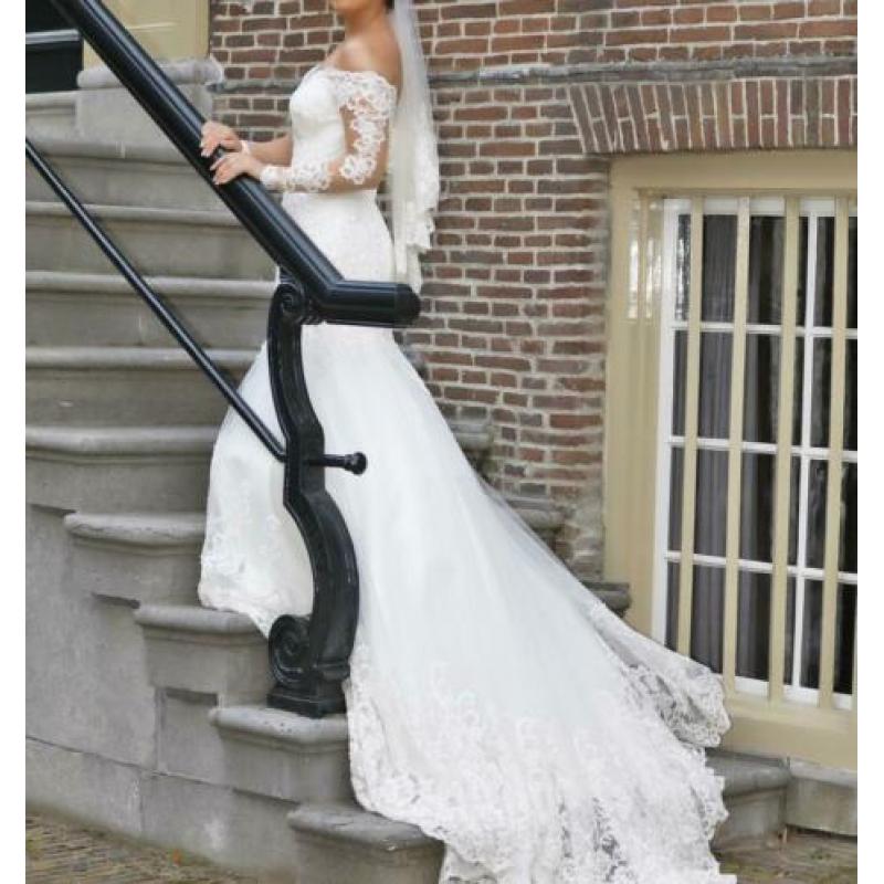 Trouwjurk zeemeermin