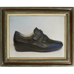 Waldläufer bruine klitband schoenen 42