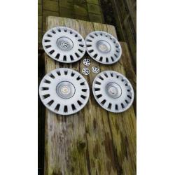 4x Wieldop VW 15 inch o.a. Bora/Golf