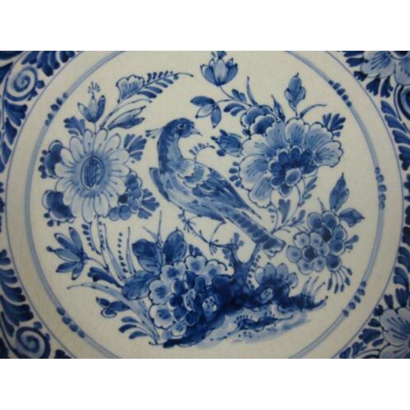 Wand bordje Porceleyne Fles 19 cm 1950