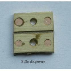 Slingerveer voor Kundo klok (originele uitvoering).
