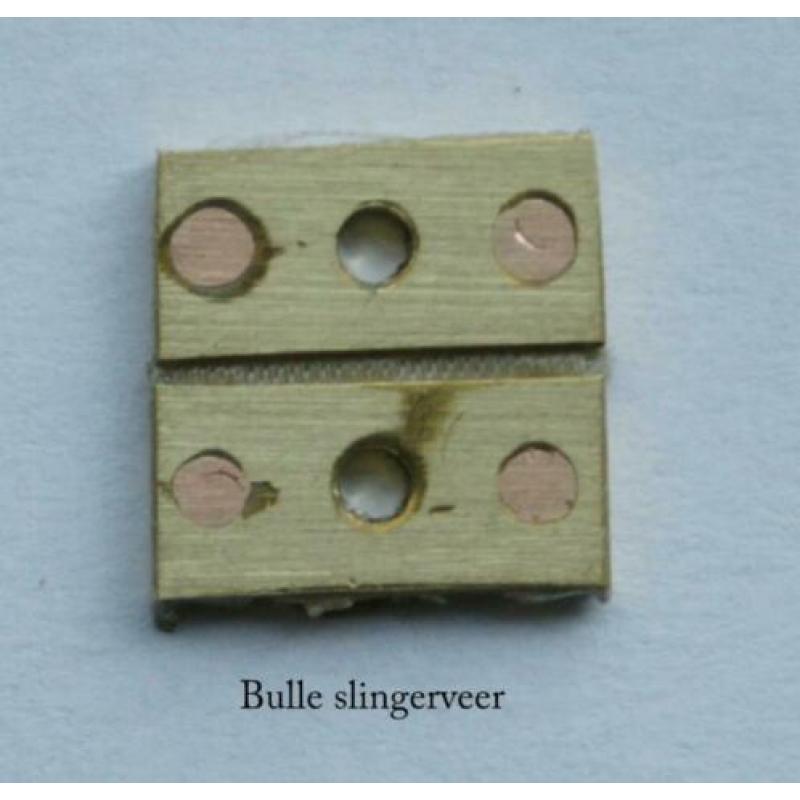 Slingerveer voor Kundo klok (originele uitvoering).