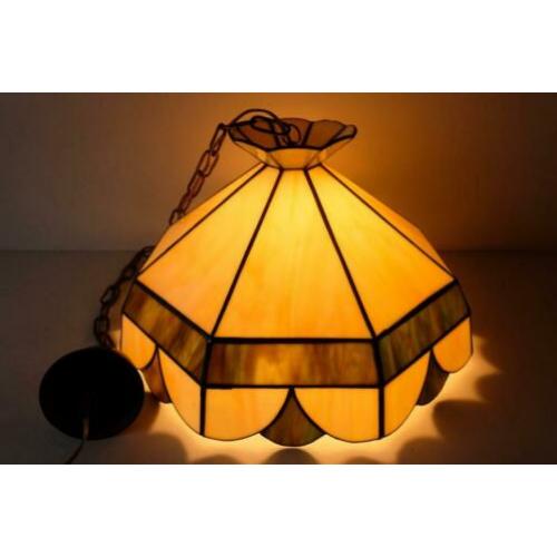 Hanglamp Tiffany-stijl Marmer-Groen (43 cm diameter)