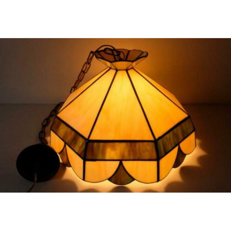 Hanglamp Tiffany-stijl Marmer-Groen (43 cm diameter)