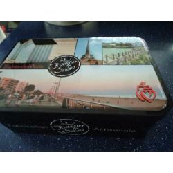 blikken koektrommel biscuitier sablais
