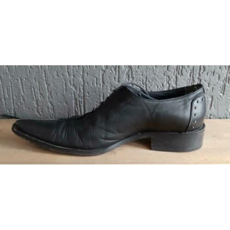 Nette/aparte leren Melik schoenen. Maat 43
