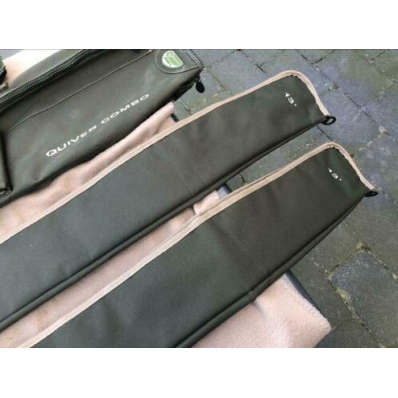 Nieuwe Fox warrior quiver combo foudraal + 2 x 13ft sleeve