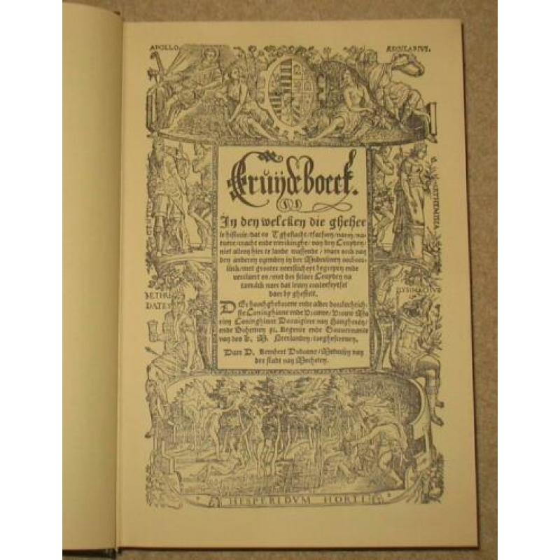 Cruydeboeck Dodonaeus; 1554 –facsimile-1971