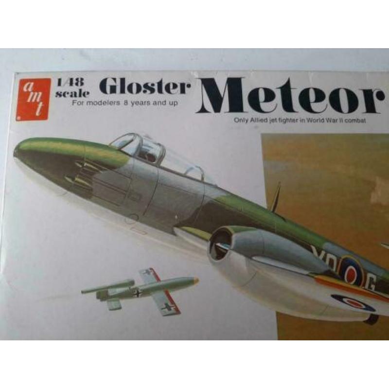 Gloster meteor MK-1, schaal 1/48
