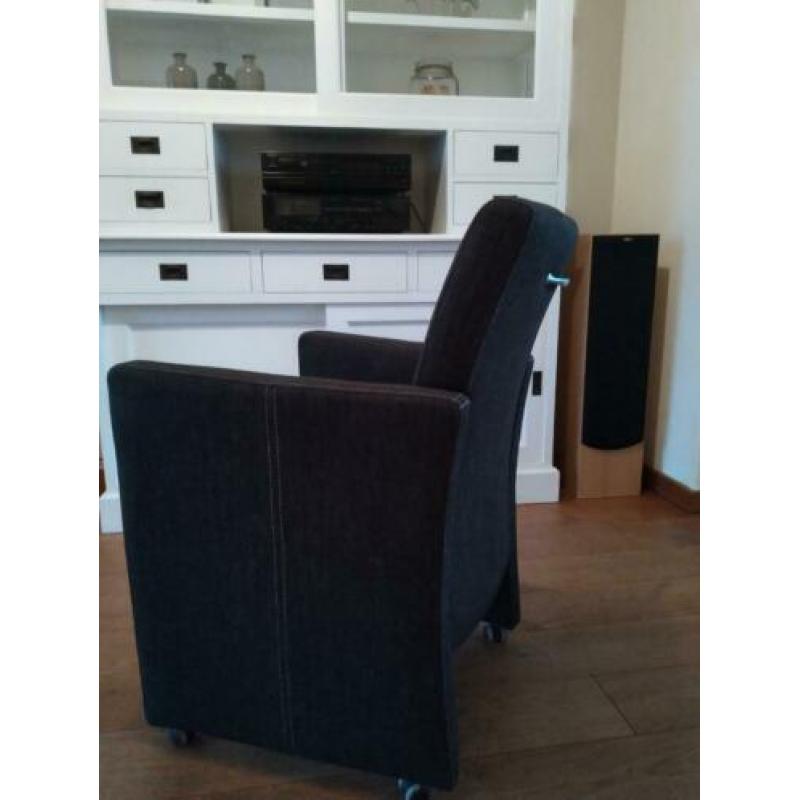 6 comfortabele eetkamerstoelen stoel