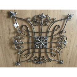 Prachtig mooi decoratief metalen wandrek-wanddeco