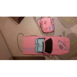 Fashion auto roze voor Barbie pop