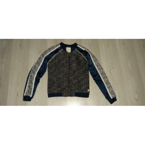 Revelation bomber jack jasje satijn
