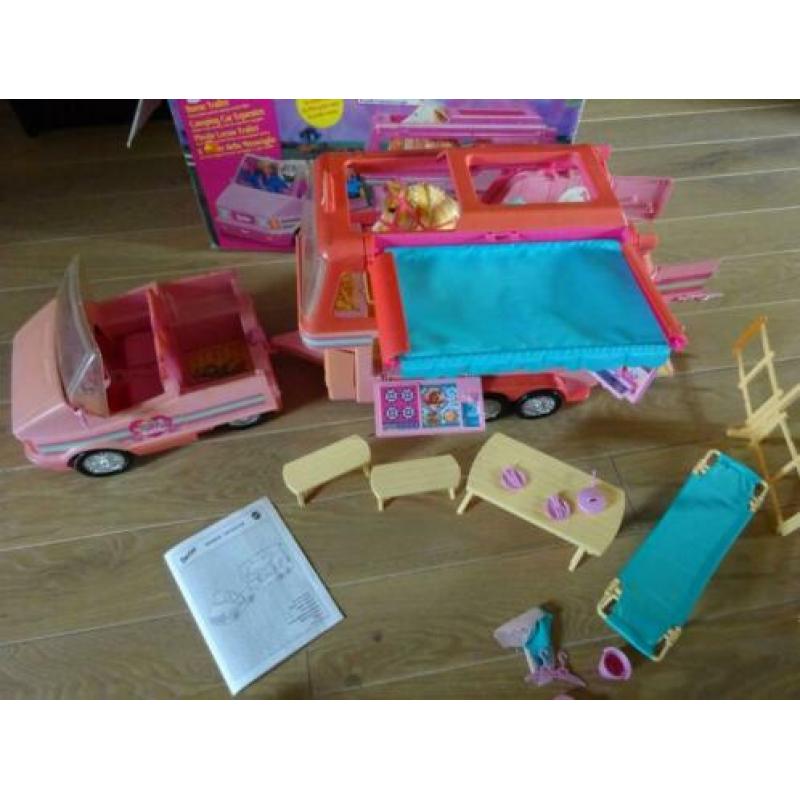 Barbie - Paardentrailer incl paard - 1993 - incl. doos