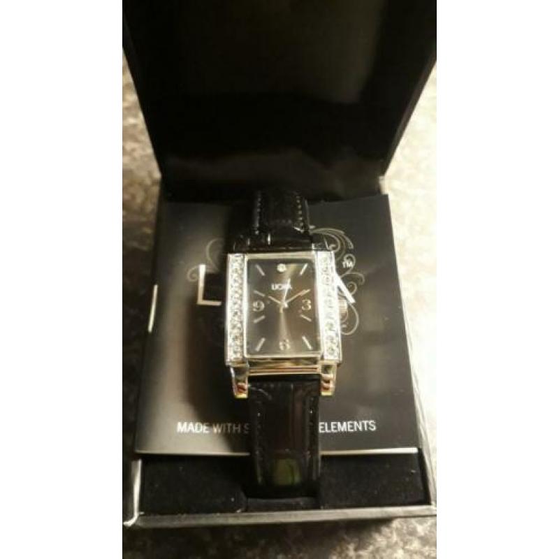 liora horloge met swarovski elementen, helemaal nieuw!