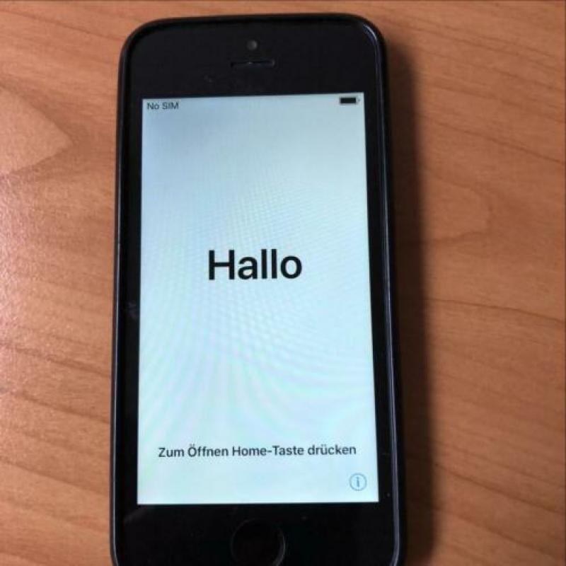 iPhone 5s 32gb zwart met nieuw scherm