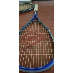 2 tennisrackets, bespanning goed