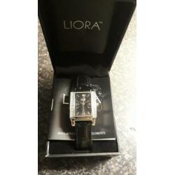 liora horloge met swarovski elementen, helemaal nieuw!