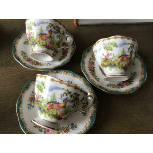 Hele mooie kop en schotels 7 stuks/ per stuk 10€