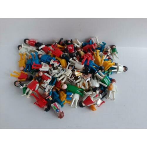 Partij 90 vintage Playmobil poppetjes figuren