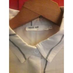 Sissy Boy blouse creme ruiten geruit M