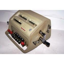 Antieke Blikman & Sartorius Facit rekenmachine.