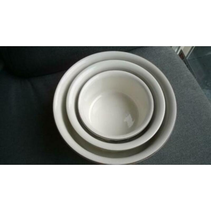 3 Villeroy & Boch Botanica nestschalen soufflé ovenschalen