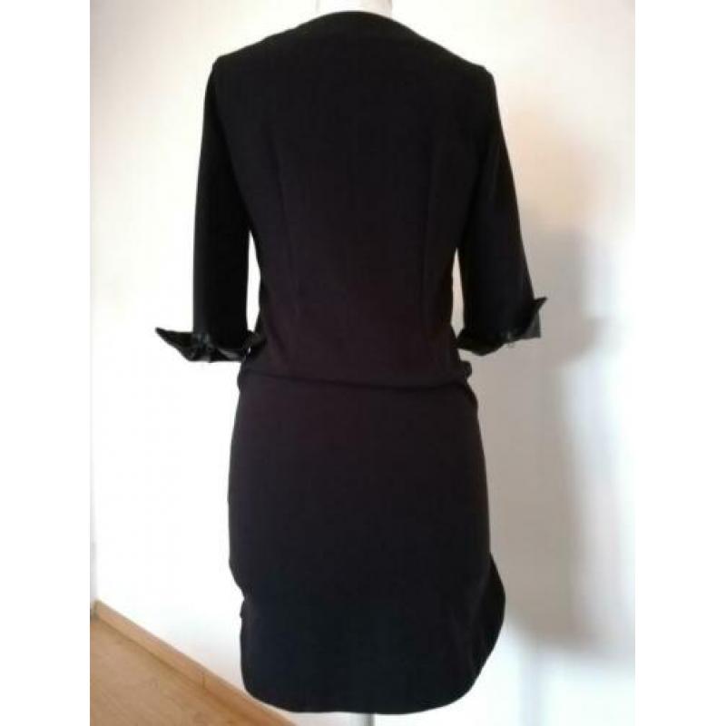 ZGAN Casual Jurk van WE. Maat S. Met PU leather accenten