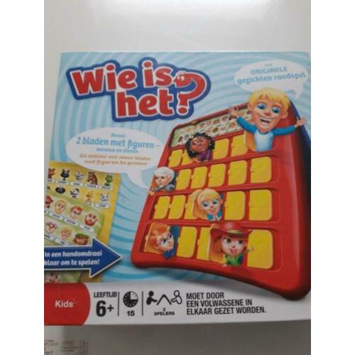 Spel: Wie is het?