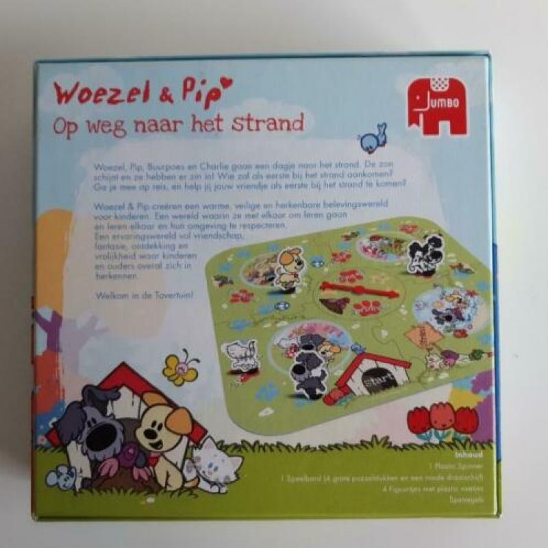 Te koop - Woezel en Pip Spel op Weg naar het Strand.
