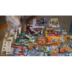 Lego bouwboekjes diverse series star wars city castle etc.