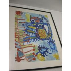 prachtige Russische kunst tekening 40 bij 50 cm (13)