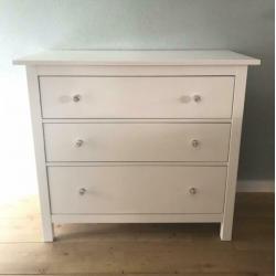 Ladenkast/commode Hemnes Ikea wit