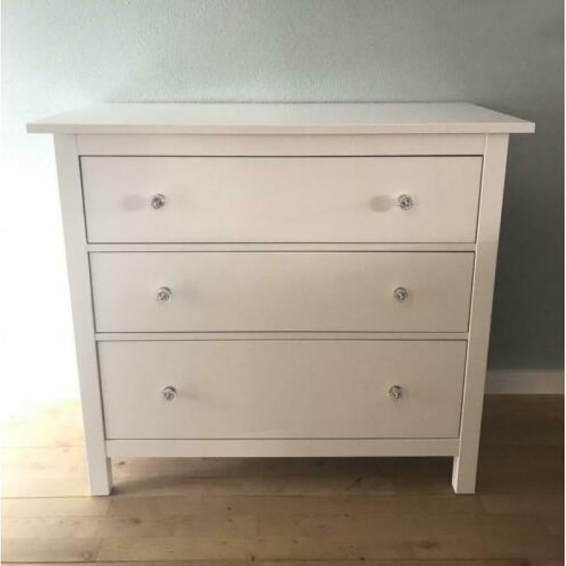 Ladenkast/commode Hemnes Ikea wit