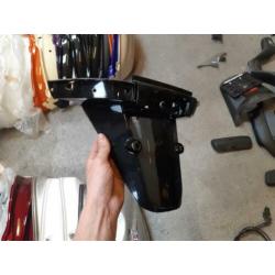 Achterspatbord glans zwart NIEUW AGM VX50 Vespa Look