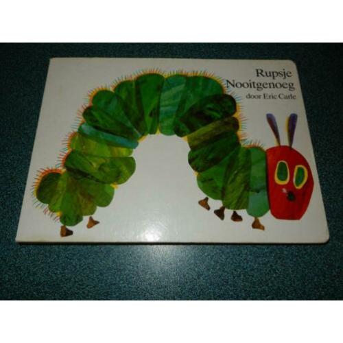 Rupsje Nooitgenoeg (groot formaat (A4)) - Eric Carle