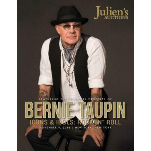Veilingcatalogus Icons & Idols: Bernie Taupin