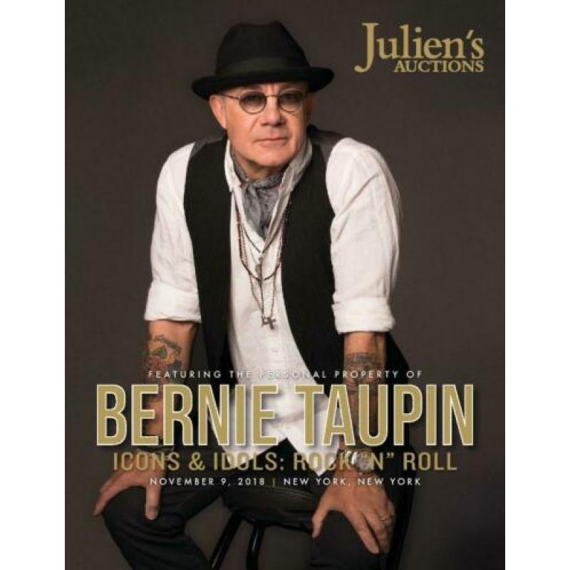 Veilingcatalogus Icons & Idols: Bernie Taupin
