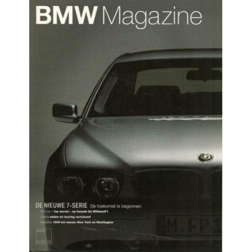 autofolder BMW Magazine nr. 3, 2001