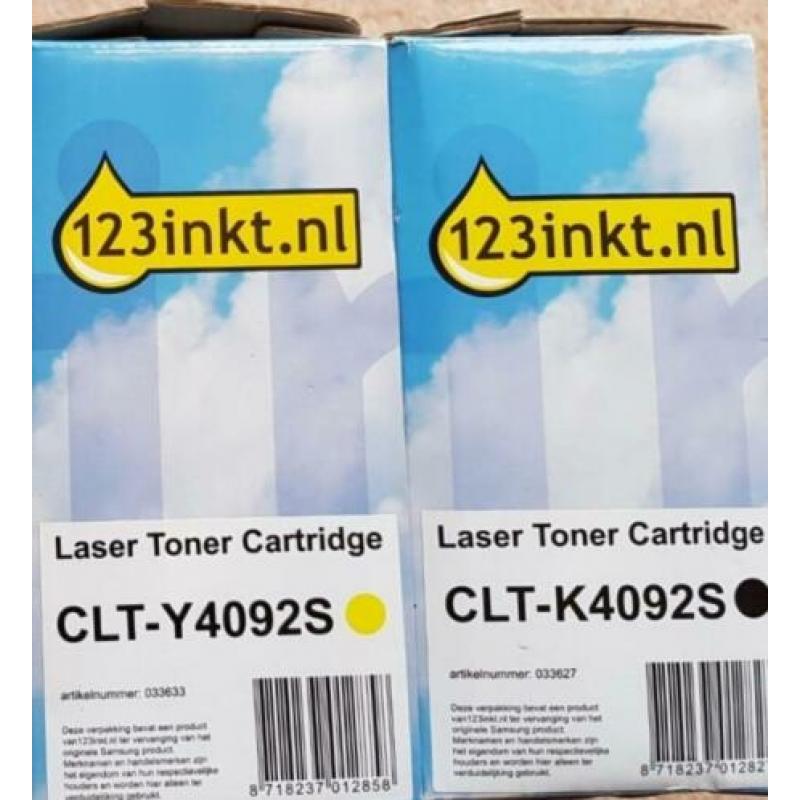 zwarte toner voor laserprinters (oa Samsung CLX-3175) NIEUW!